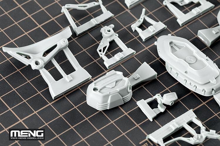 Meng Model SPS-078 BMW R nineT Option 719 customized upgrade kit 1/9 – immagine 4