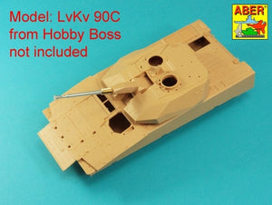 Aber 35L-320 Lufa 40 mm L/70 Bofors do Szweeckiego LvKv 90C / Bofors 40mm L/70 barrel for Swedish LvKv 90C 1/35 – imagen 4