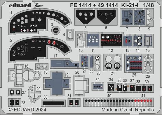 Eduard BIG49403 Ki-21-I ICM 1/48 – image 3