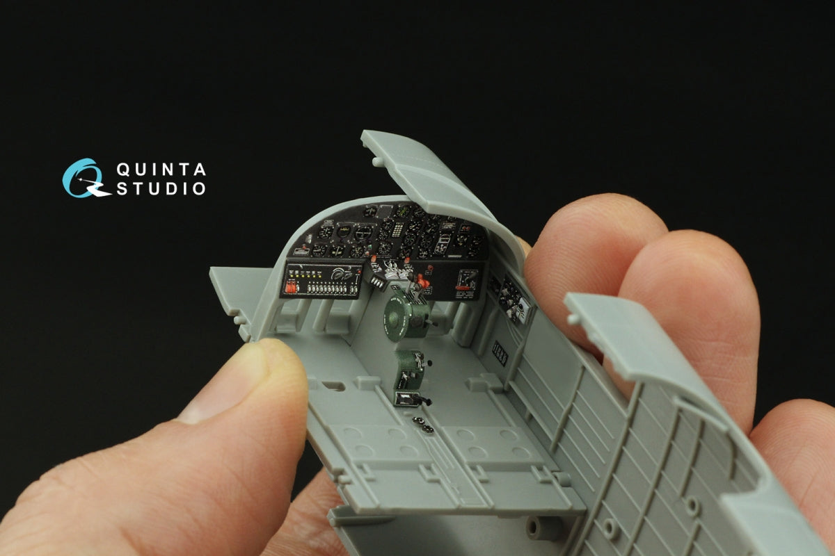 Quinta Studio QD48436 B-25J Mitchell Glass Nose 3D-Printed coloured Interior on decal paper (HK models) 1/48 – zdjęcie 7