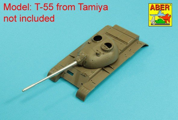 Canon Aber 48L-41 de 100 mm pour char russe D-10T T-55, compatible avec la maquette Tamiya : 32571 ; échelle 1/48 – image 5