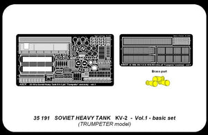 Aber 35191 Russian heavy tank KV-2 - vol.1 - basic set 1/35 – Bild 5