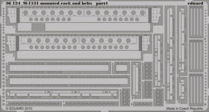 Eduard 36124 M-1131 mounted rack and belts 1/35 Trumpeter – imagen 2