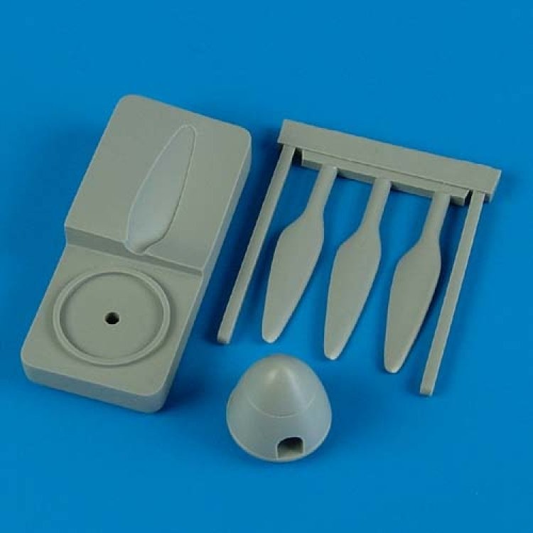 Quickboost QB48402 Ju 87B/R Stuka proleller avec outil Italiani 1/48