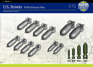 Arma Hobby 70076 U.S. Bombs WWII/Korean War 1/72 – zdjęcie 2
