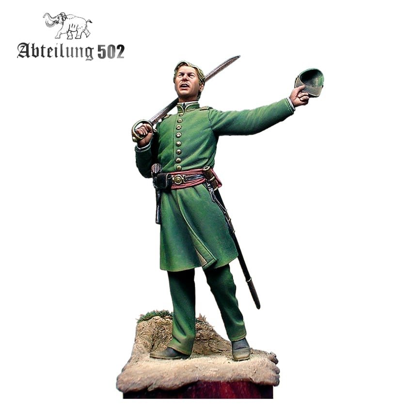 502 Abteilung ABT1013 5TH GEORGIA INFANTRY (CLINCH RIFLES) 1861. 54MM RESIN. – Bild 3