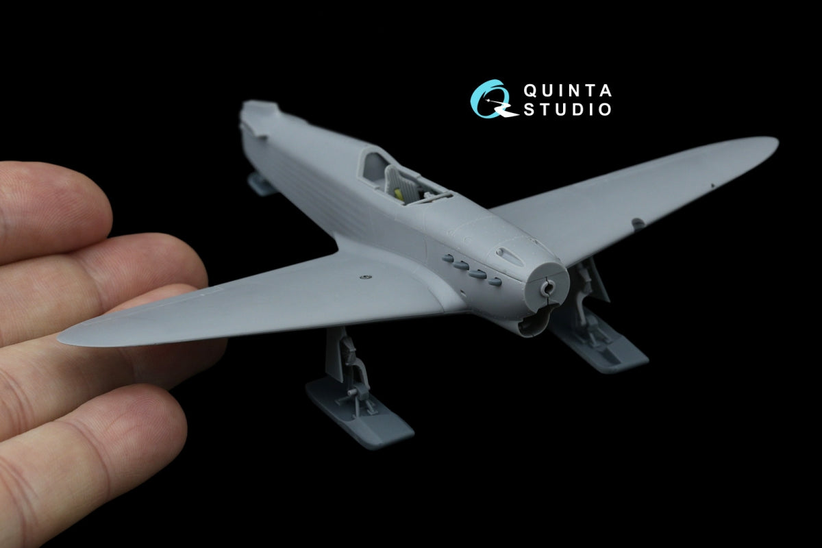 Quinta Studio QT72014 Yak-1 Ski landing gear (Zvezda) 1/72 – Bild 4