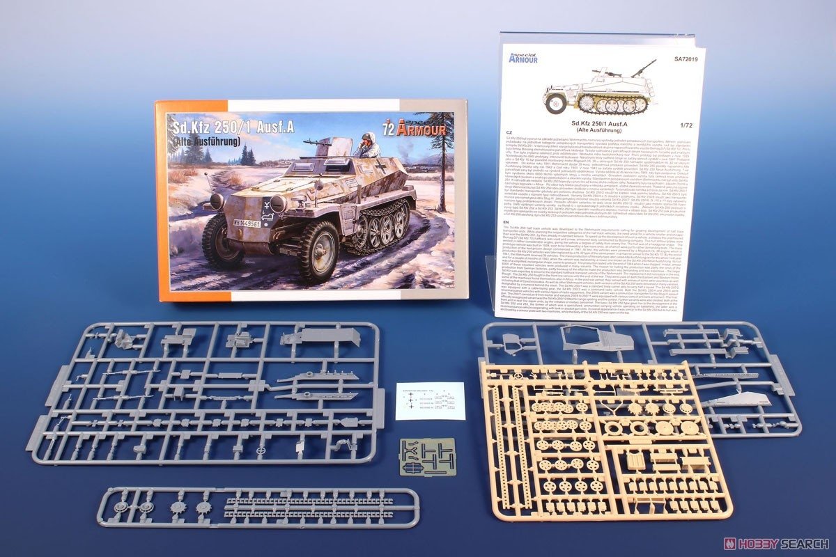 Special Armour 72019 Sd.Kfz 250/1 Ausf.A Alte Ausfuhrung 1/72 – imagen 2