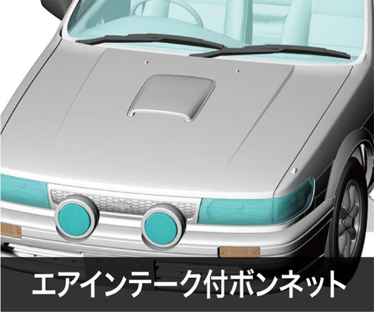 Hasegawa 20521 Nissan Bluebird 4-door sedan SSS-R (U12 type) late 1/24 – image 4