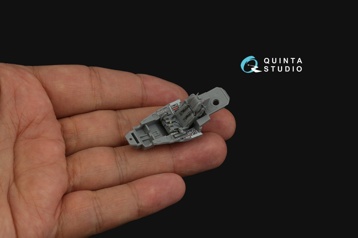 Quinta Studio QD72051 F-35A Lighting II 3D-Printed &amp;amp; coloured Interior on decal paper (Tamiya) 1/72 – imagen 9
