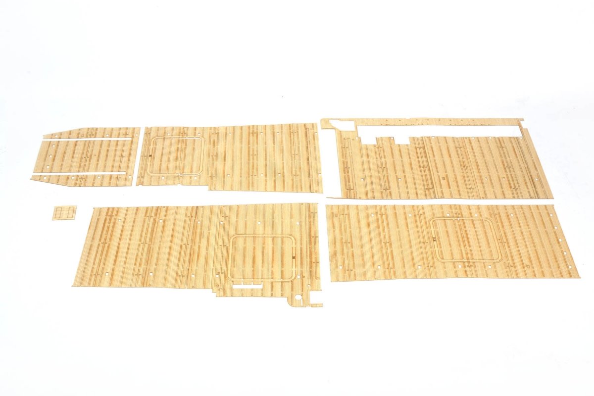 MK1 Design MD-20022 USS CV-6 Enterprise DX with Full Wooden Deck for Trumpeter 1/200 – Bild 43