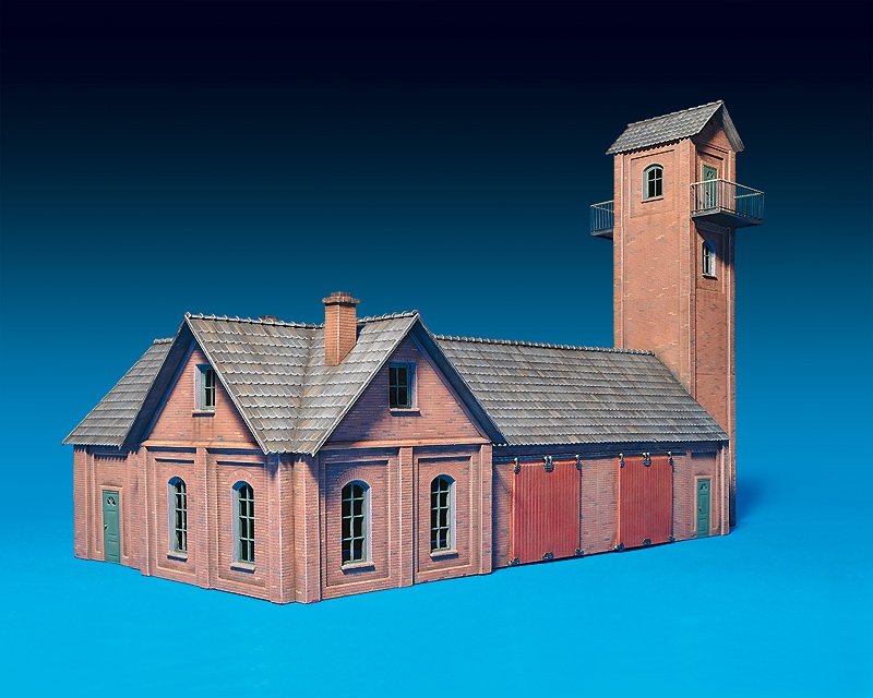 MiniArt 72032 CASERNE DE POMPIERS 1/72  – image 3