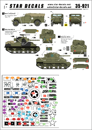 Star Decals 35-921 Blindés britanniques en Normandie 1/35 – image 2