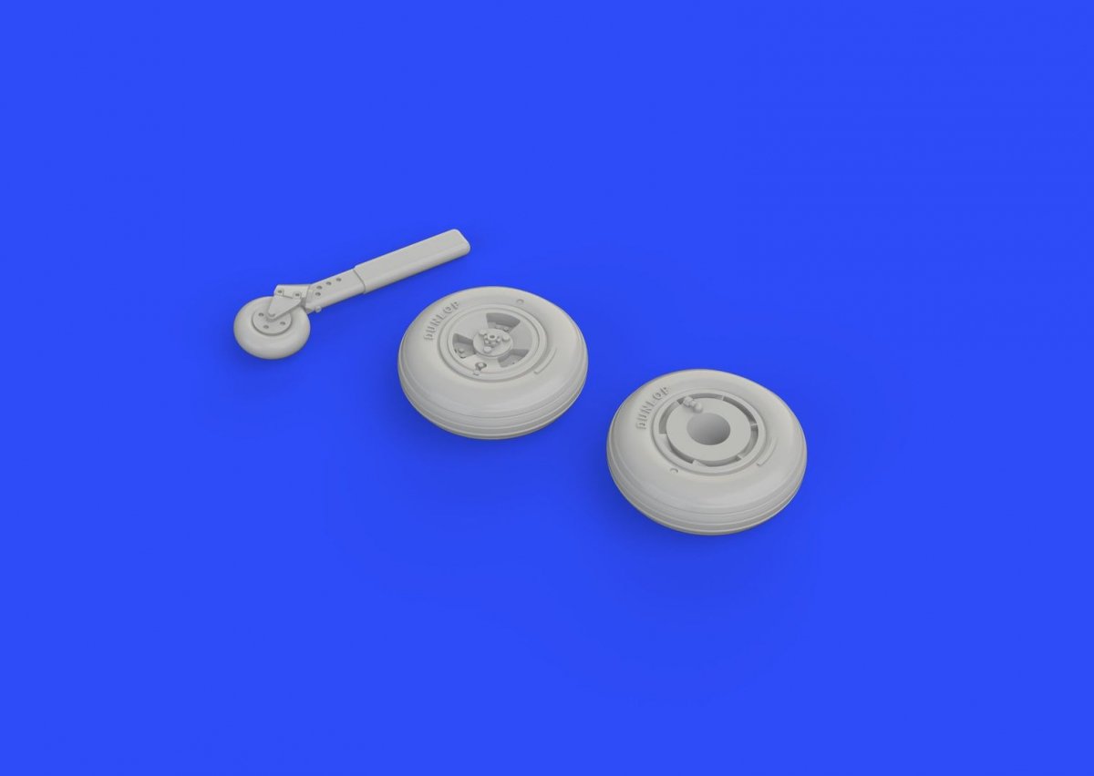 Eduard 672142 Spitfire Mk. XVI wheels - 3 spoke 1/72 EDUARD – imagen 4