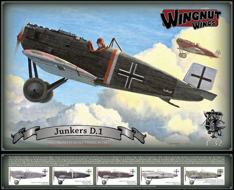 Wingnut Wings 32065 Junkers D.1 1/32