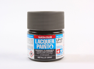 Tamiya 82161 LP-61 Metallic Gray 10ml – Bild 3