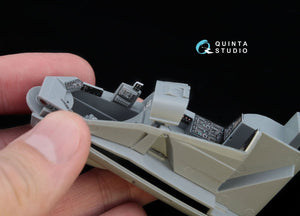 Quinta Studio QD48036 Mi-24V NATO (black panels) 3D-Printed &amp;amp; coloured Interior on decal paper (for Zvezda kit) 1/48 – Bild 5