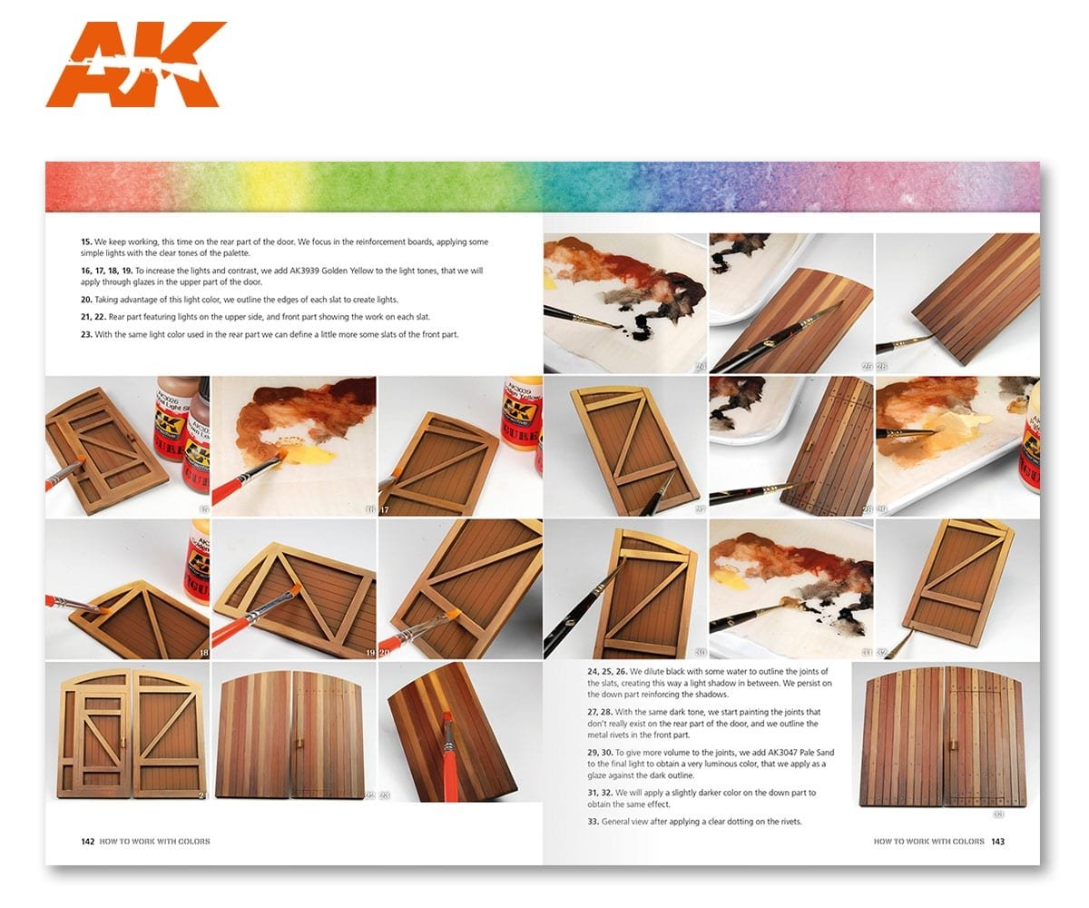 AK Interactive AK293 HOW TO WORK WITH COLORS AND TRANSITIONS WITH ACRYLICS (English) – imagen 5