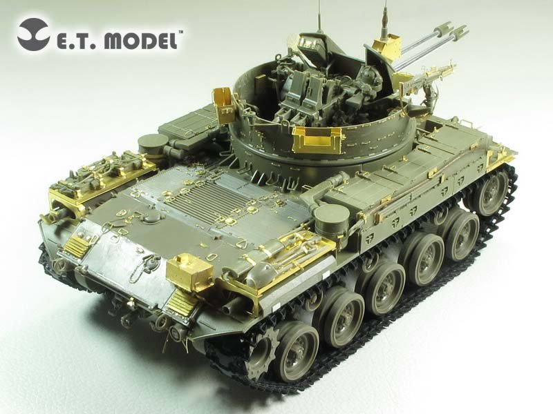 E.T. Model E35-198 US Army M42A1 Self-Propelled Anti-Aircraft gun late type (For AFV CLUB Kit) 1/35 – immagine 7