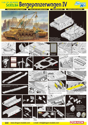 Dragon 6438 SdKfz.164 Bergepanzerwagen IV 1/35