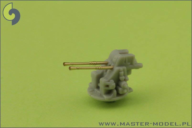 Master SM-350-065 Italian AA gun barrels 37mm/54 (1.5in) Breda (20pcs) – imagen 2