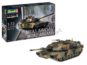 Revell 03346 M1A1 AIM(SA)/ M1A2 Abrams 1/72 – Bild 2