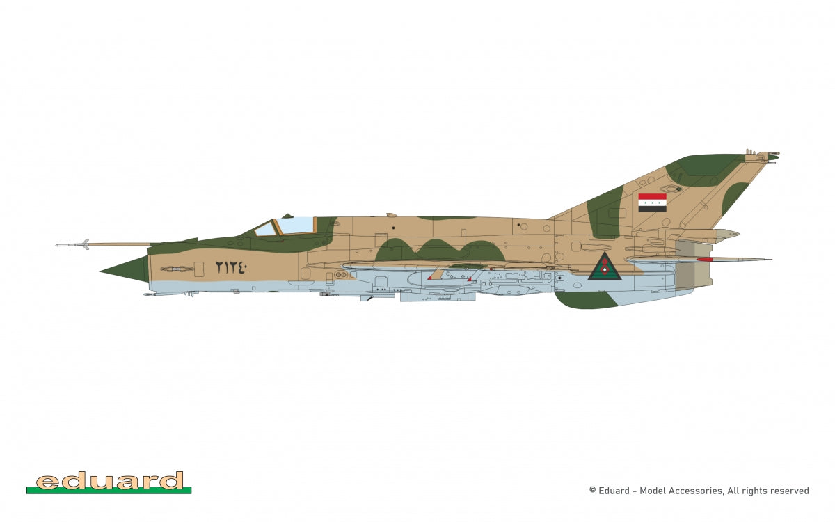 Eduard 2151 MiG-21bis DUAL COMBO 1/72 – Bild 6