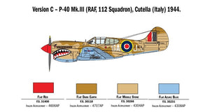Italeri 2795 P-40 E/K KITTYHAWK 1/48 – zdjęcie 12