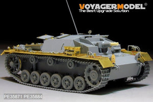 Voyager modèle PE35871 WWII allemand StuG.III Ausf.C/D Basic pour DRAGON 1/35  – image 4