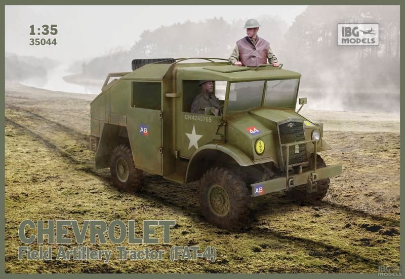 Tracteur d&amp;#39;artillerie de campagne Chevrolet IBG 35044 FAT-4 (1/35)