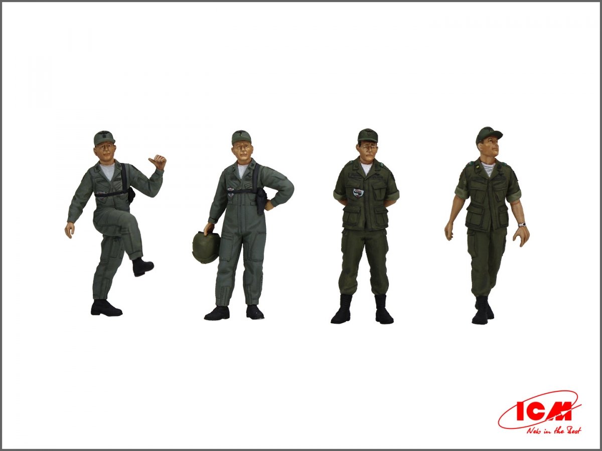 ICM 53101 US Helicopter Pilots (1960s-1970s) 1/35 – immagine 7