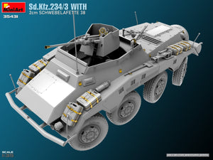 MiniArt 35431 Sd.Kfz.234/3 Avec 2cm Schwebelafette 38 1/35 – image 5