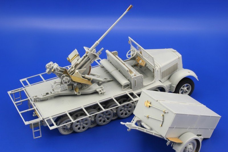 Eduard 36104 Sd. Kfz.7/2 (early) Flak 37 37mm 1/35 Trumpeter – imagen 5