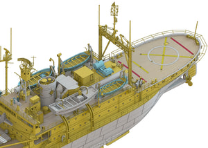 Hasegawa HP001 Antarctic research ship Soya Second Antarctic expedition 1/250 – zdjęcie 10