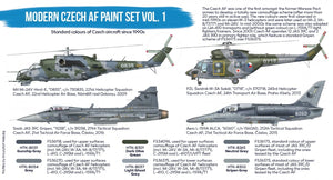 Hataka Hobby HTK-BS89 Modern Czech AF paint set vol. 1 (6x17ml) – imagen 3