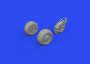 Eduard 648780 Su-25 wheels ZVEZDA 1/48