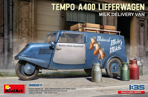 MiniArt 38057 TEMPO A400 LIEFERWAGEN. MILK DELIVERY VAN 1/35