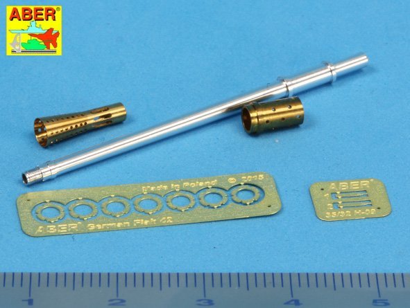 Aber 35L-107 German 3,7cm Flak 42 Barrel 1/35 – imagen 2