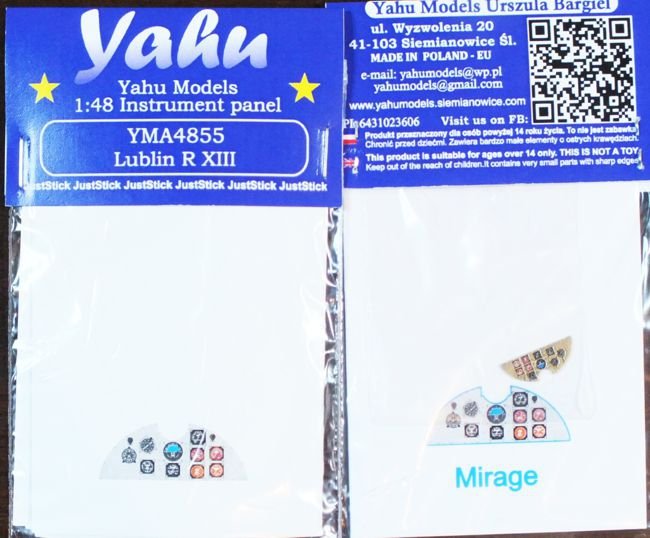 Yahu YMA4855 Lublin R XIII (Mirage) 1/48