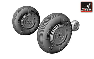 Armory Models AW72004 Yakovlev Yak-3 wheels 1/72 – zdjęcie 2