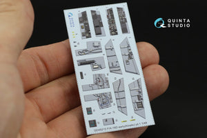 Quinta Studio QD48215 F/A-18D Early 3D-Printed &amp;amp; coloured Interior on decal paper (Kinetic) 1/48 – Bild 9