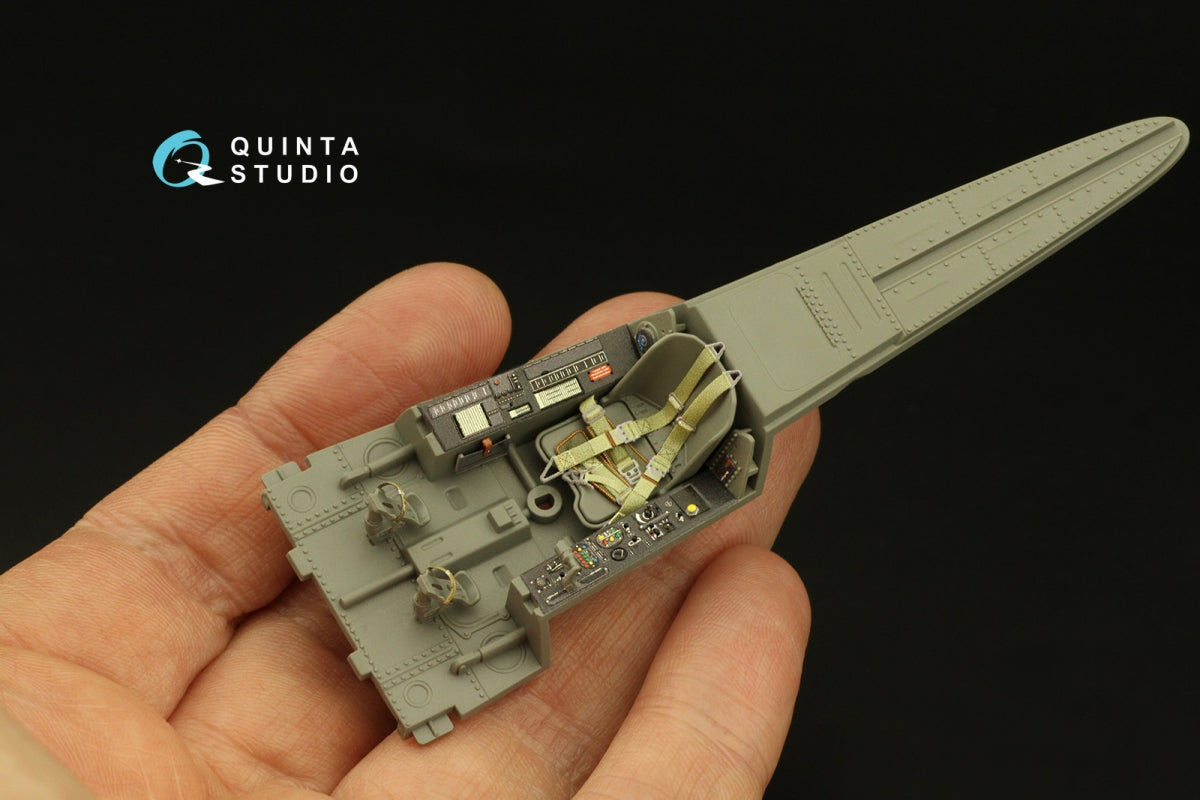 Quinta Studio QD35101 FW 190A-6 3D-Printed &amp;amp; coloured Interior on decal paper (Border Model) 1/35 – imagen 8