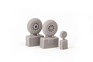 Eduard 672366 P-51D wheels diamond tread EDUARD 1/72 – Bild 4