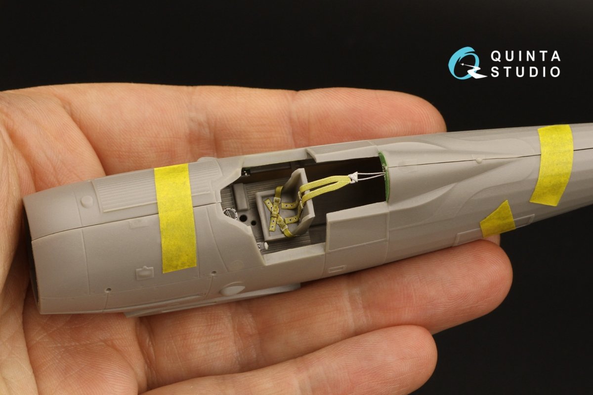 Quinta Studio QD48312 Gloster Gladiator MKII 3D-Printed &amp;amp; coloured Interior on decal paper (Roden) 1/48 – zdjęcie 9
