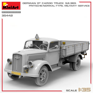 Miniart 35442 CAMION CARGO ALLEMAND 3T 3.6-36S. PRITSCHE-TYPE NORMAL. SERVICE MILITAIRE 1/35 – image 11