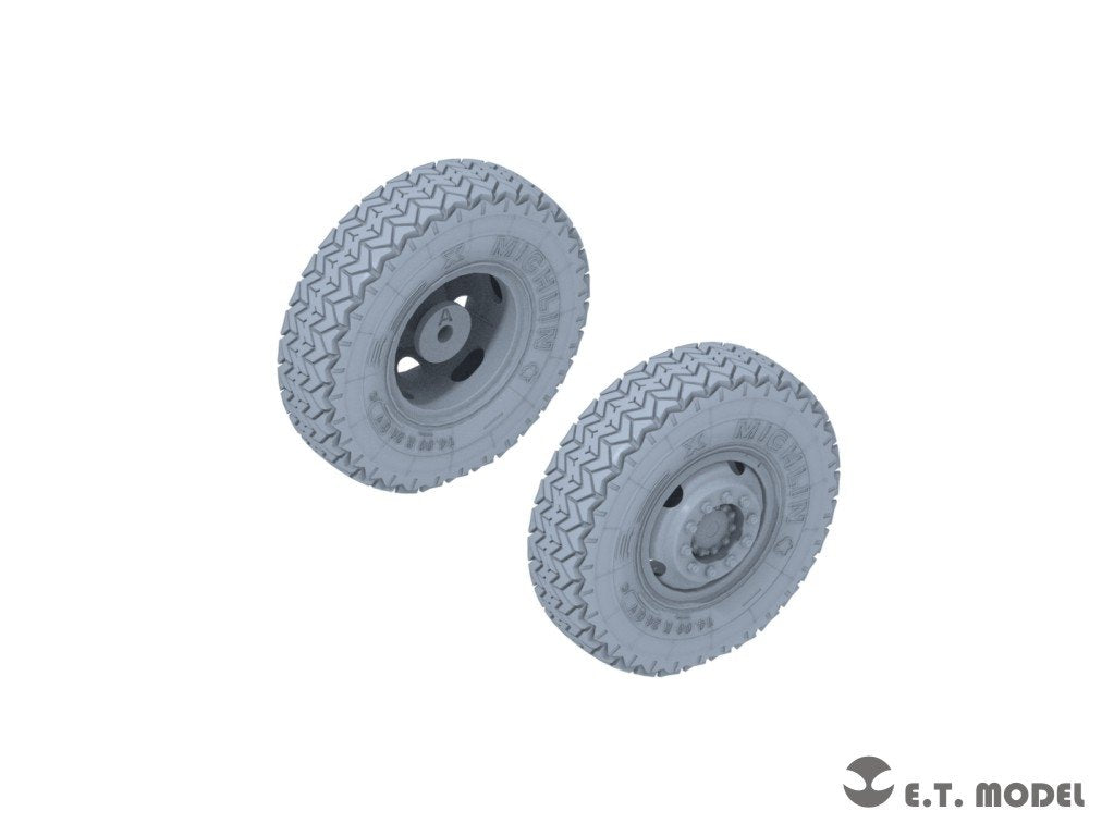 E.T. Model P35-118 US M911 C-HET(8x6) Sagged wheels For Meng Kit 1/35 – imagen 2