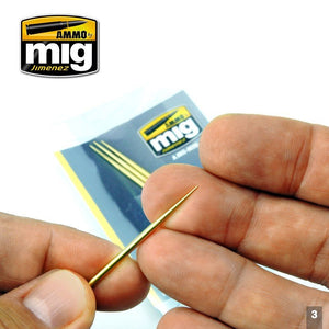AMMO of Mig Jimenez 8026 BRASS TOOTHPICKS – immagine 3