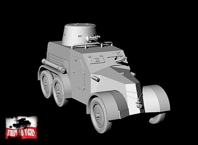 First to Fight First To Fight PL090 - Tatra OA vz.30 1/72 – imagen 4