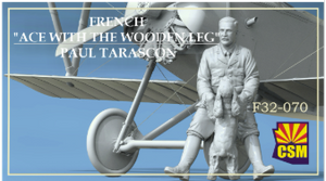 Copper State Models F32-070 As français à la jambe de bois - Paul Tarascon 1/32
