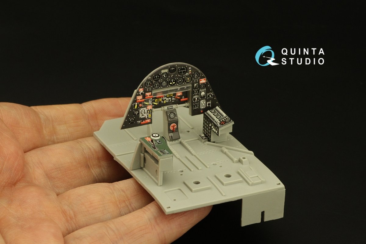 Quinta Studio QD32164 TBF-1C Avenger 3D-Printed &amp;amp; coloured Interior on decal paper (Trumpeter) 1/32 – imagen 7